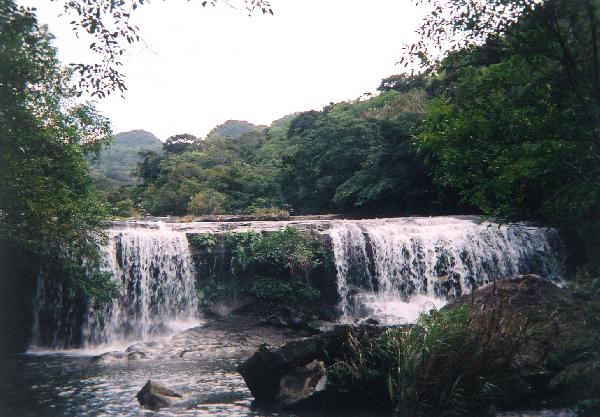 西田川(サンガラ)の滝