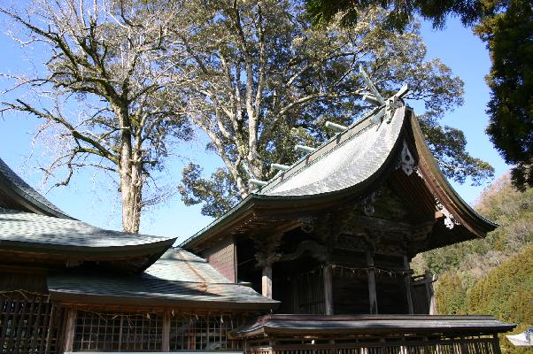 二俣福良渡の近くにある神社/癒し憩い画像データベース
