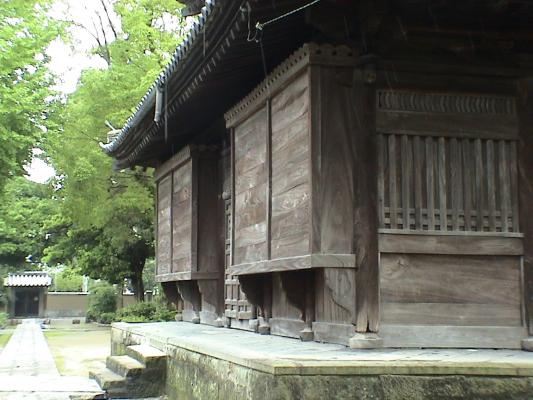 聖福寺の仏殿/癒し憩い画像データベース