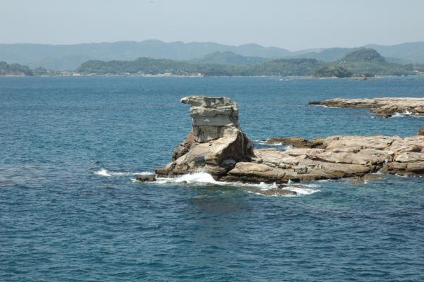 九十九島「長南風島の奇岩」