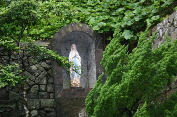 頭ヶ島教会のマリア像/癒し憩い画像データベース