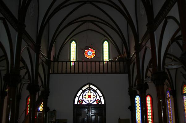 青砂ヶ浦教会のステンドグラス
