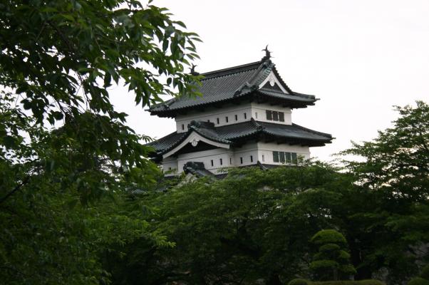 弘前城の天守閣