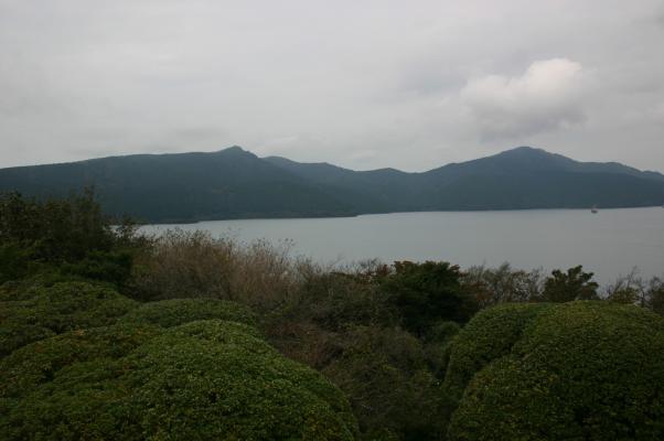 恩賜箱根公園から見る芦ノ湖