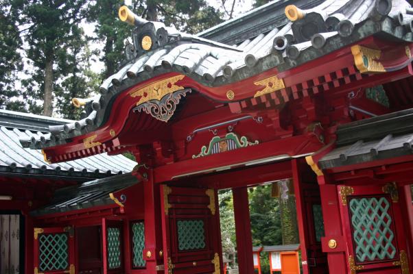 箱根神社の神門