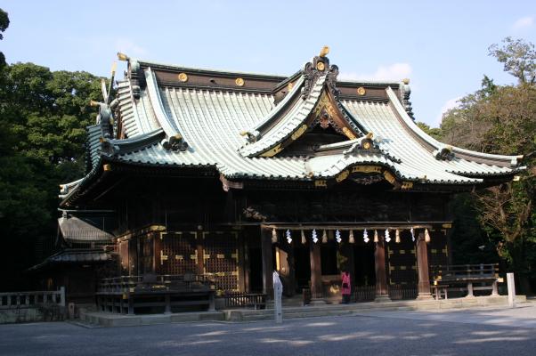 三嶋大社の拝殿