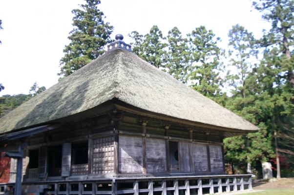 平泉毛越寺の「常行堂」