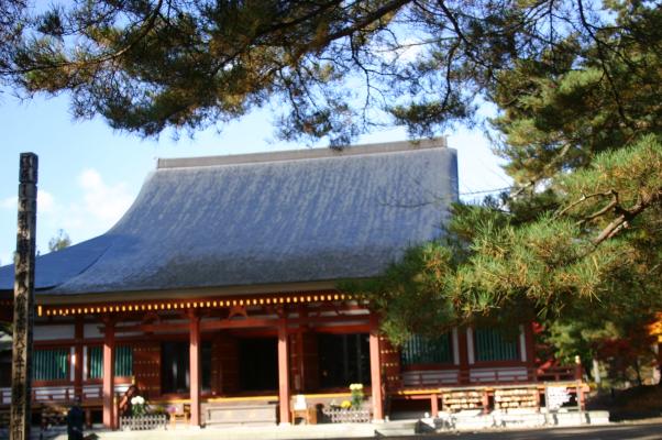 平泉毛越寺の本堂