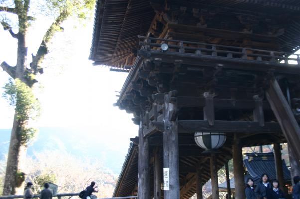 奈良長谷寺の鐘楼
