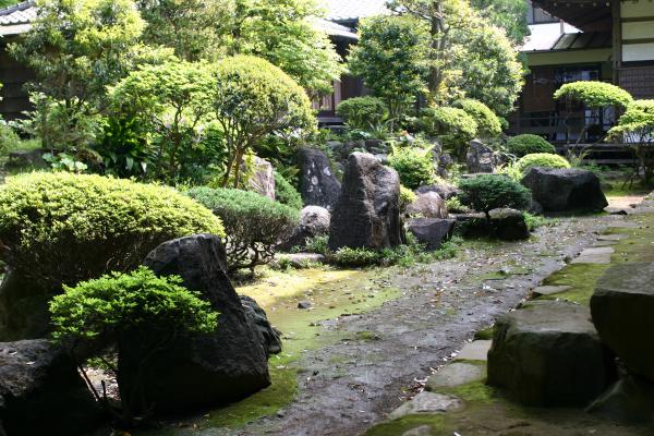 早雲寺の庭園