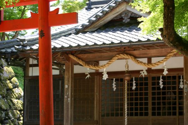出石の稲荷神社/癒し憩い画像データベース