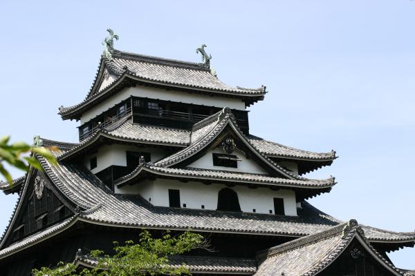 松江城の桃山風複合天守閣