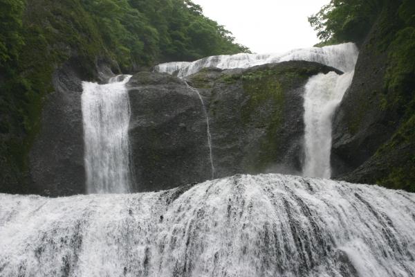 四段の滝「袋田の滝」