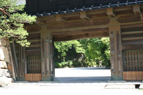 高知城の追手門