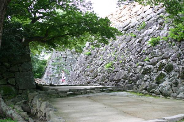 彦根城、太鼓門櫓の石垣