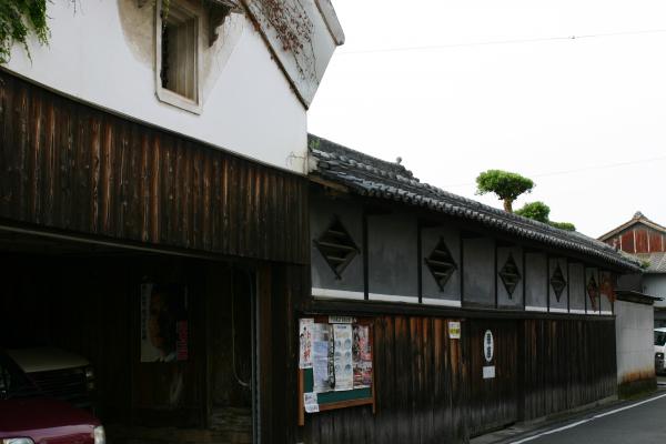 城下町の古い商家