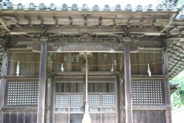 龍野神社の拝殿