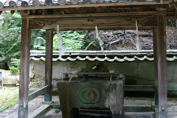龍野神社の手水所