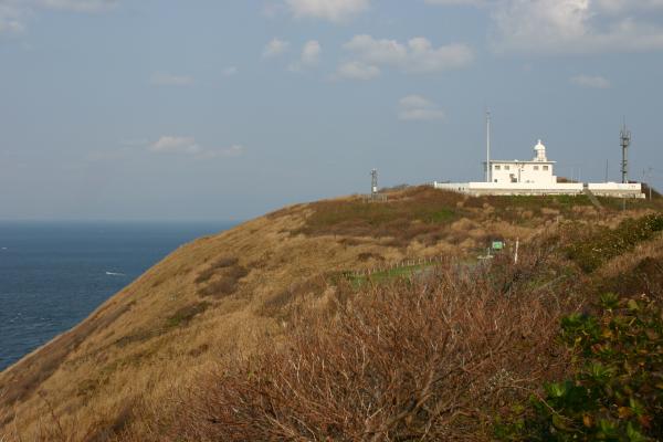 津軽半島の竜飛崎（竜飛岬）と灯台