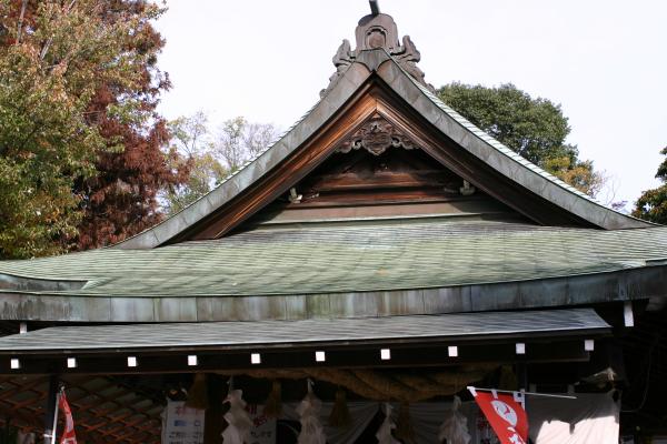 犬山城内の針綱神社