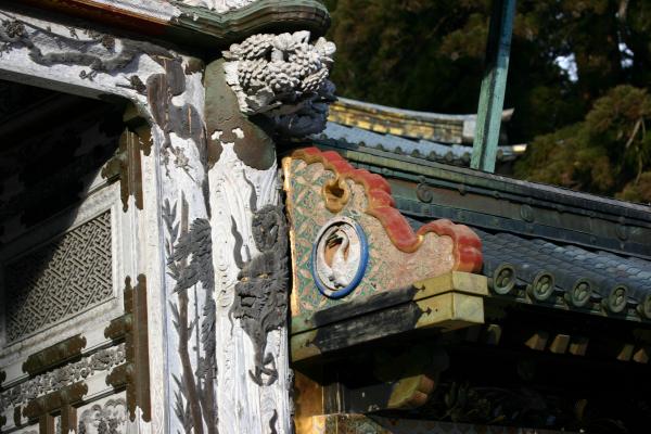 日光東照宮の「唐門」装飾
