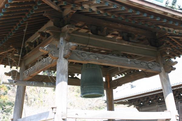 金沢文庫、称名寺の鐘楼
