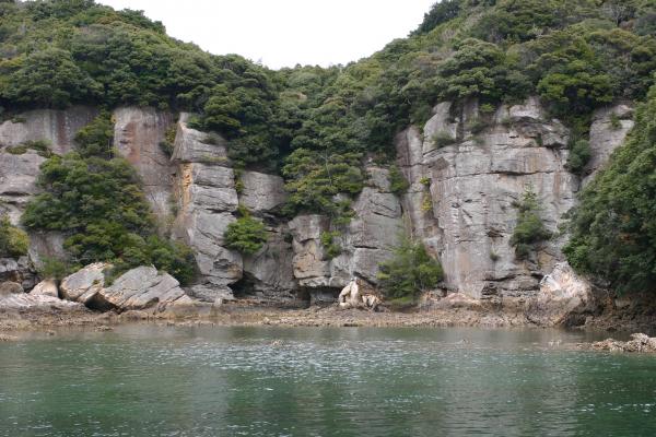 長崎佐世保の「九十九島」奇岩たち