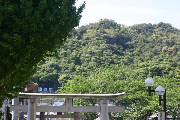 山あいの有田の町/癒し憩い画像データベース