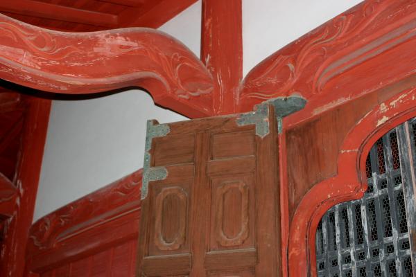 「多久聖廟」の中国風彫刻模様
