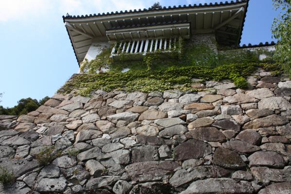 岡山城の「不明門下の石垣」