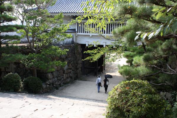 岡山城の「不明門」