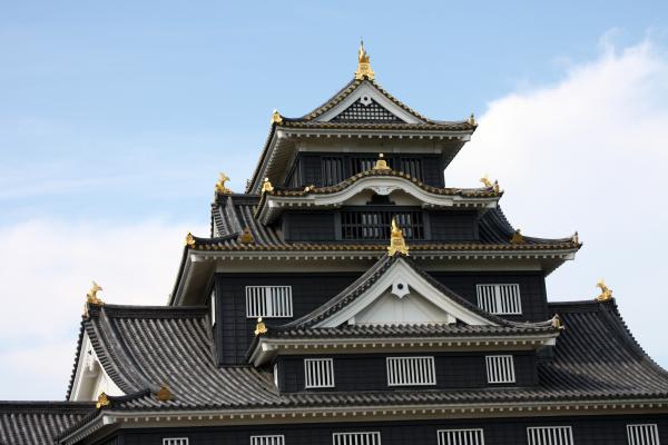岡山城の「天守閣」