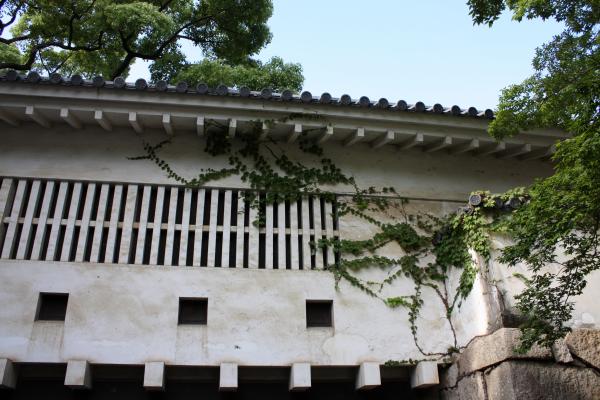 岡山城の「廊下門」