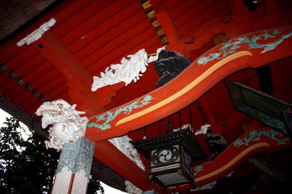 出羽三山神社の華麗な装飾