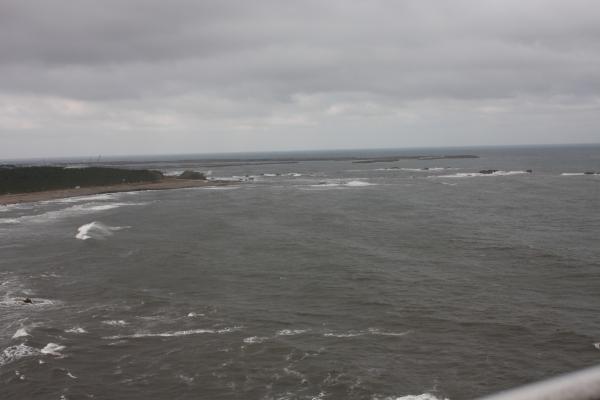 犬吠埼灯台から見る太平洋の波