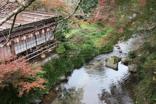 福岡の小京都、秋月を流れる野鳥川