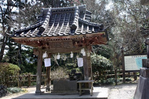 笠森寺の手水舎