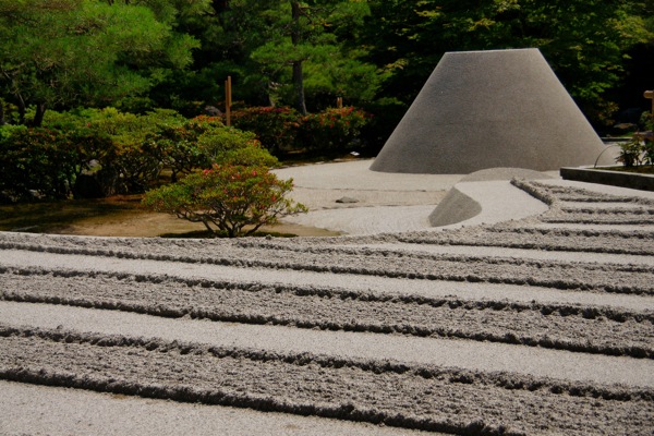 銀閣寺の石庭