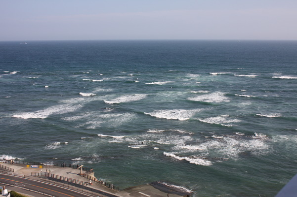 御前崎と太平洋の波/癒し憩い画像データベース