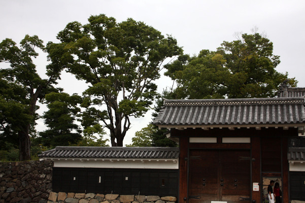 松本城の黒門