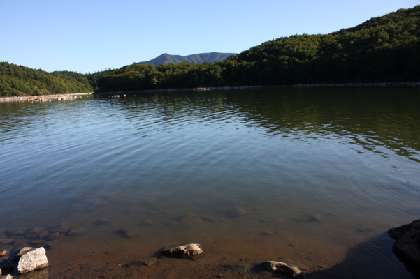 早朝の志賀高原「琵琶池」
