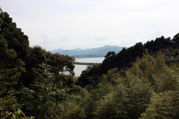 青海湖と「波の橋立」