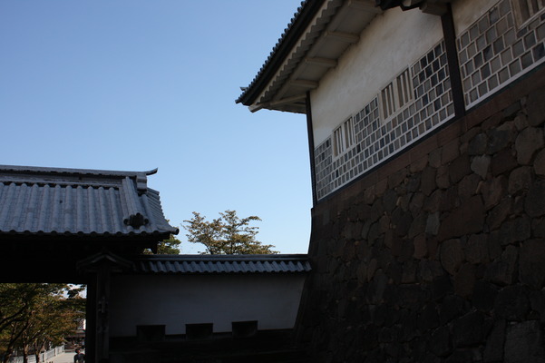 金沢城の石川門枡形