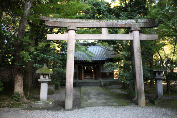歴代の加賀藩主を祀る金谷神社