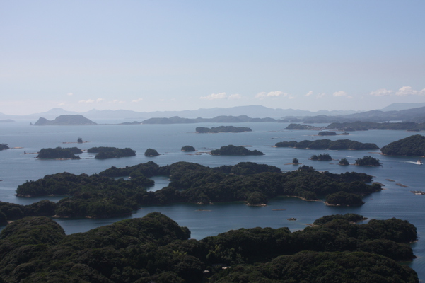 展海峰から見た「九十九島」/癒し憩い画像データベース