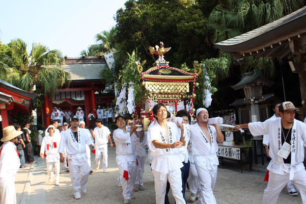 青島神社の「夏祭り」