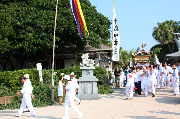 青島神社の「夏祭り」