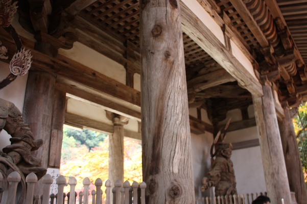西明寺「二天門」と仏像