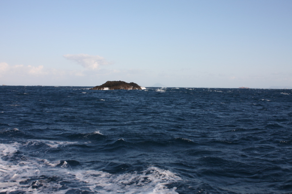 南伊豆「石廊崎岬巡り遊覧船」から見た小島