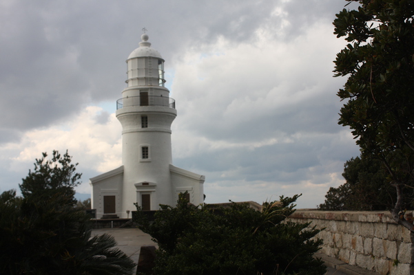 冬の「屋久島灯台」